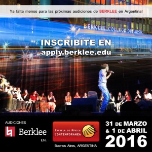 flyer audiciones berklee 2016