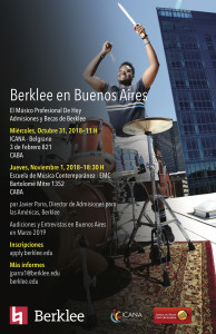 Berklee en Buenos Aires 2018